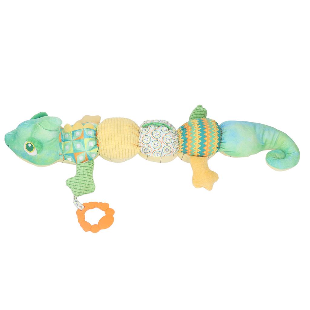 23in Multi Sensory Animal Crinkle Toy Plush Soothe Musical Stuffed Animal Activity Toy