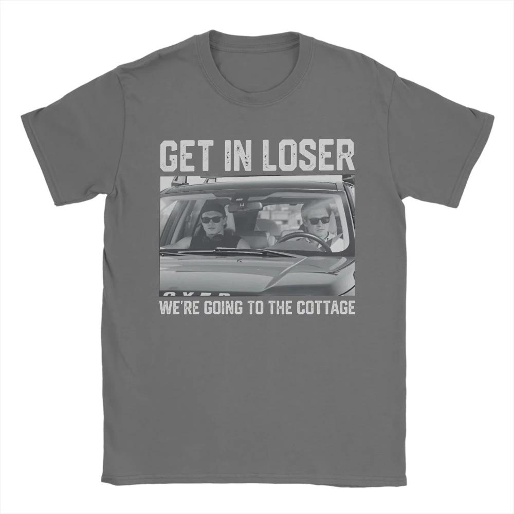 Get In Loser We'Re Going To The Cottage Featuring Men's Women T-Shirt Heated Rivalry T-Shirt Summer Cotton