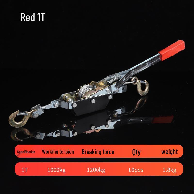 

3 Ton Multifunctional Cable Puller & Wire Tightener with Double Hooks for Greenhouse Steel Rope