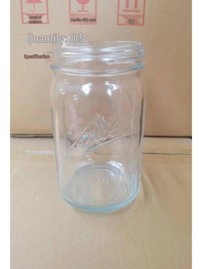 Pote de Conserva de Aço Inoxidável com Boca Larga de 32oz para Germinação com Suporte para Tela Filtrante