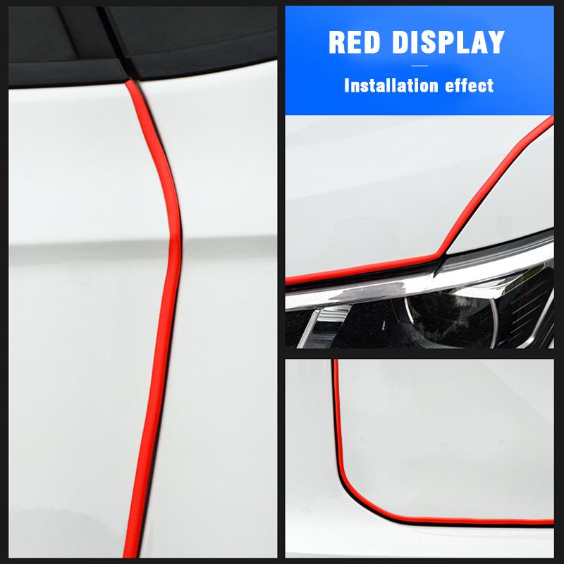 10M Car U Type Car Door Protection Clear Edge Guards Trim Styling Moulding Strip Rubber Scratch Protector Auto Door Universal