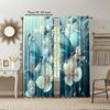 Set Of 2 Versatile Polyester Transparent Curtains Home Decoration Animal Butterfly Use Bedrooms Living Rooms Curtain For Area Made