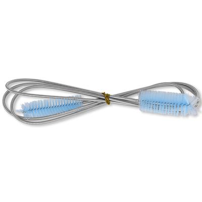 Fish   Aquarium Filter Glass Water Pipe Spring Stainless Steel Cleaning Brush Hairbrush