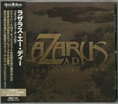 

CD LAZARUS A.D. - Black Rivers Flow MBCY1141 Metal Blade Rec 2011 Japan ObiRock Used