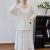 Autumn and Winter New Bead Design Knitted Sweater Top Loose Soft Waxy Gentle Wind Sweater Pullover Woman