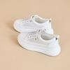 New leather little white shoes women's casual and lightweight women's shoes trendy women's single shoes breathable board shoes flat shoes