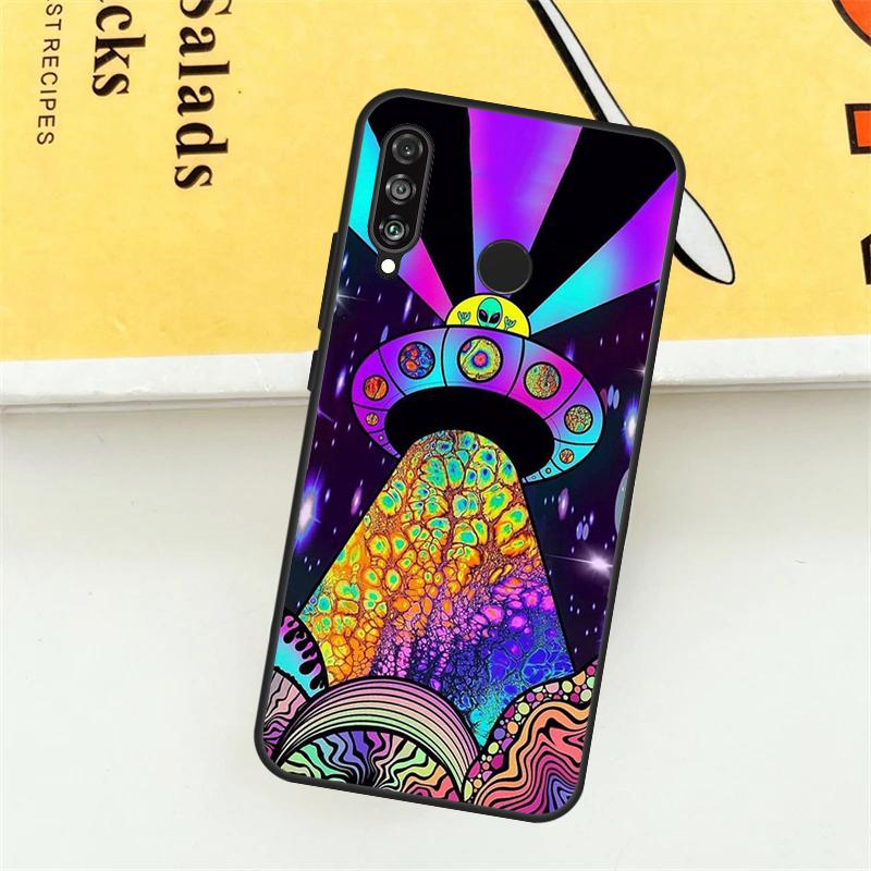 Aesthetics Cartoon Alien Space For Huawei Nova 9 10 SE 7i 8i 11i 12i 12s Y73 Y72 Y61 Y91 Y90 Y70 P30 P40 Lite Y60 Pro Case