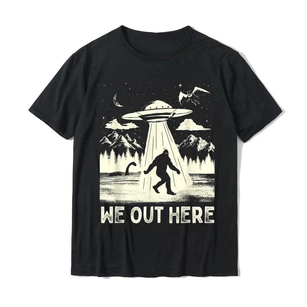 

We Have A Lot of Fun Here Bigfoot Mysterious Biogeophysical Events Printed T-shirts Summer T-shirts Unisex - Men s Summer Cot... S разноцветный