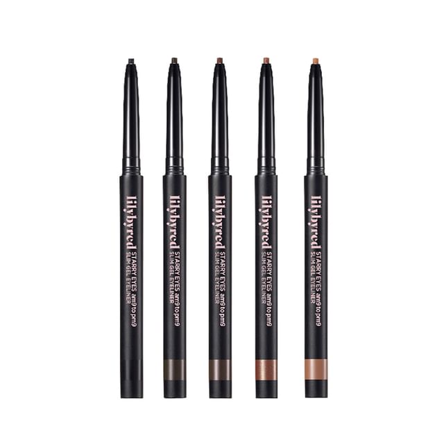 lilybyred - Starry Eyes Am9 to Pm9 Slim Gel Eyeliner - 5 Colors #03 Walnut Brown