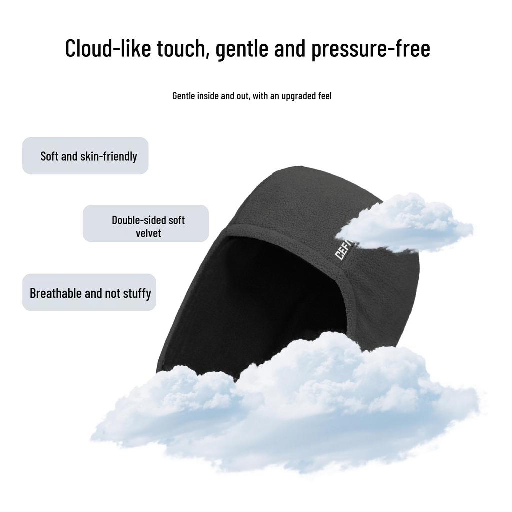 Unisex Winter Schlafmütze: Schallundurchlässig, Winddicht und Warm für ultimativen Kälteschutz