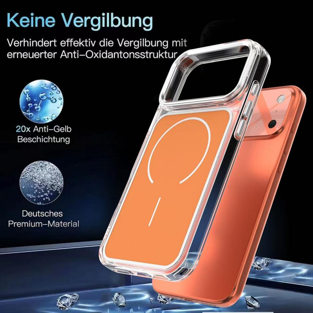 Wysokiej jakości magnetyczne etui Magsafe na telefon iPhone 17Air 17Pro 17ProMax Ładowanie bezprzewodowe Odporne na upadki Wstrząsoodporne Pokrowiec ochronny