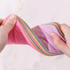 12 Layers Dishcloths Reusable Kitchen Rag Dish Cloth Non-stick Oil Thickened Cleaning Scouring Pad Tearable Absorbent Dish Towel