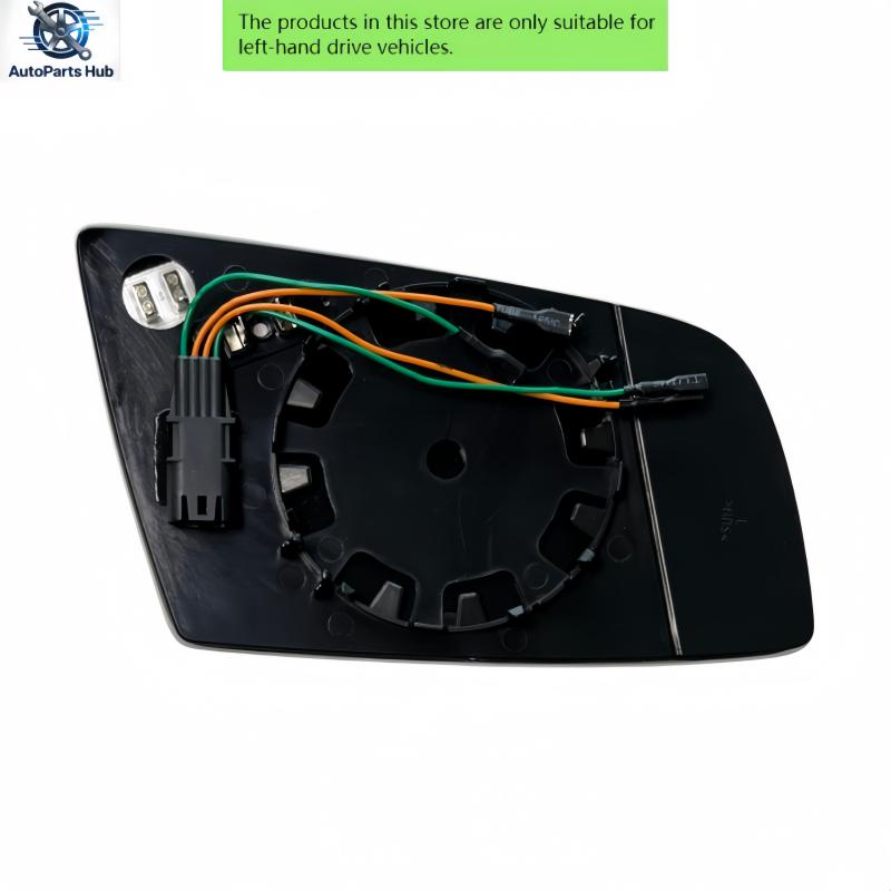 For BMW 5 E60 E61 (2003-2009) 6 E63 E64 (2004-2010) Car Heated Mirror Glass With 4 P Rear-view Heating Function