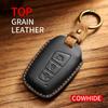 Echtes Leder Autoschlüsselhülle für Hyundai IX35/IX45 Elantra