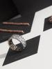 Macier Peus Baguette Ring (Black Silver)