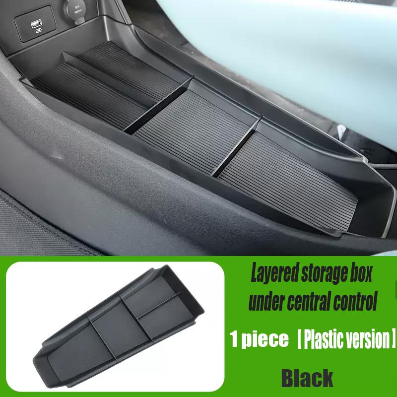 For BYD Seagull Dolphin Mini 2025 2024 Storage Box Under Central Control Layered Storage Box Storage Box Under Armrest Box
