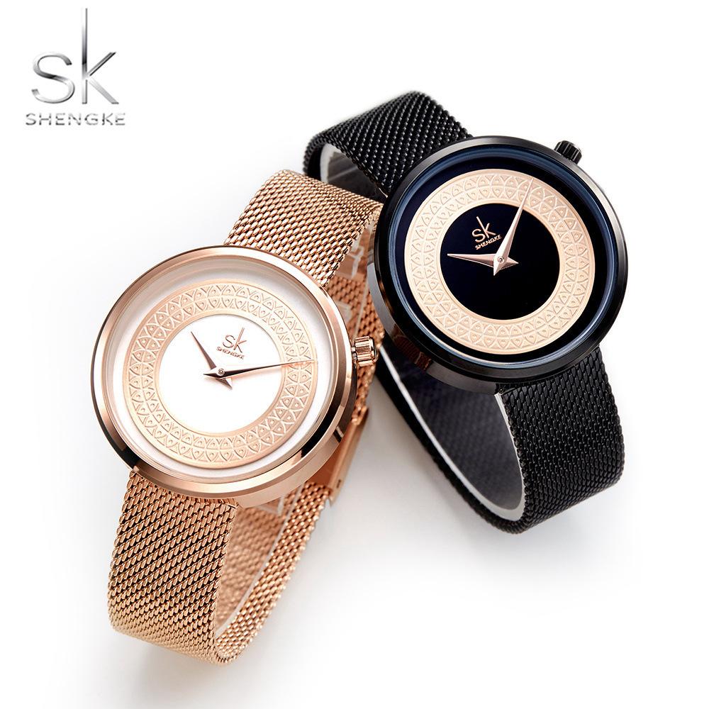 Ladies Watch Fashion Creative Simple Personality Light Luxury Women'S Watch Waterproof Watch Women 0094