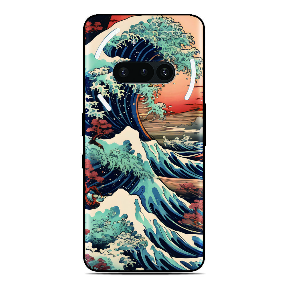 Japan Kanagawa Back Cover for Samsung Galaxy A57 A37 5G A06 A07 A17 4G F17 S26 Plus Ultra A36 A56 A55 A25 A26 A16 Phone Case