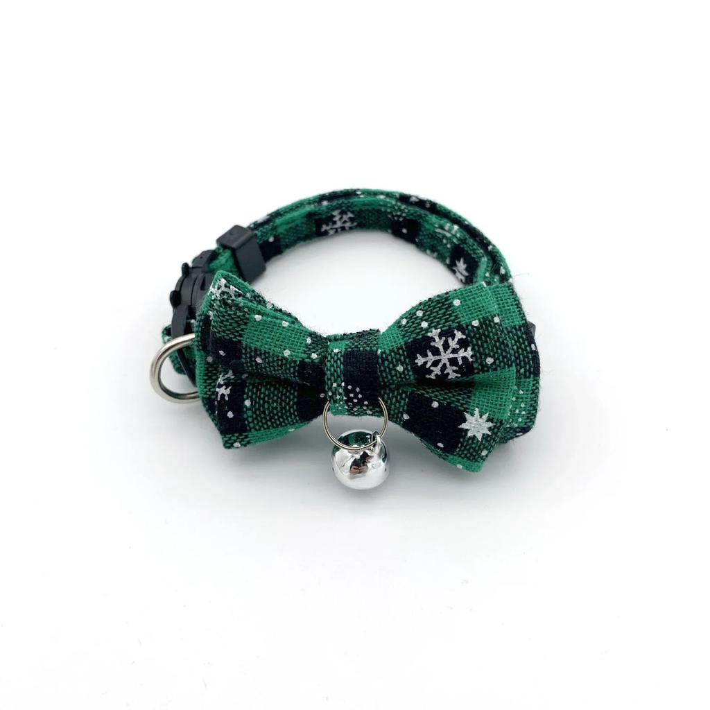 1PC Cute Cat Collar Small Puppy Cat Dog Collars Bow Kitten Collar Bowknot Necklace with Bell for Dog Cat Chihuahua Pet Supplies