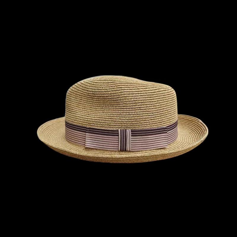 Shade Straw Hat Outdoor Webbing Decorative Straw Hat