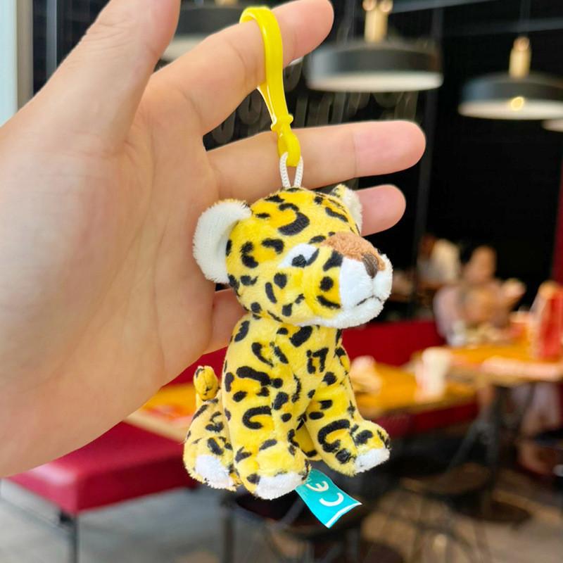 Forest Animal Plush Keychain With Pp Cotton Filling For Kids And Collectors
