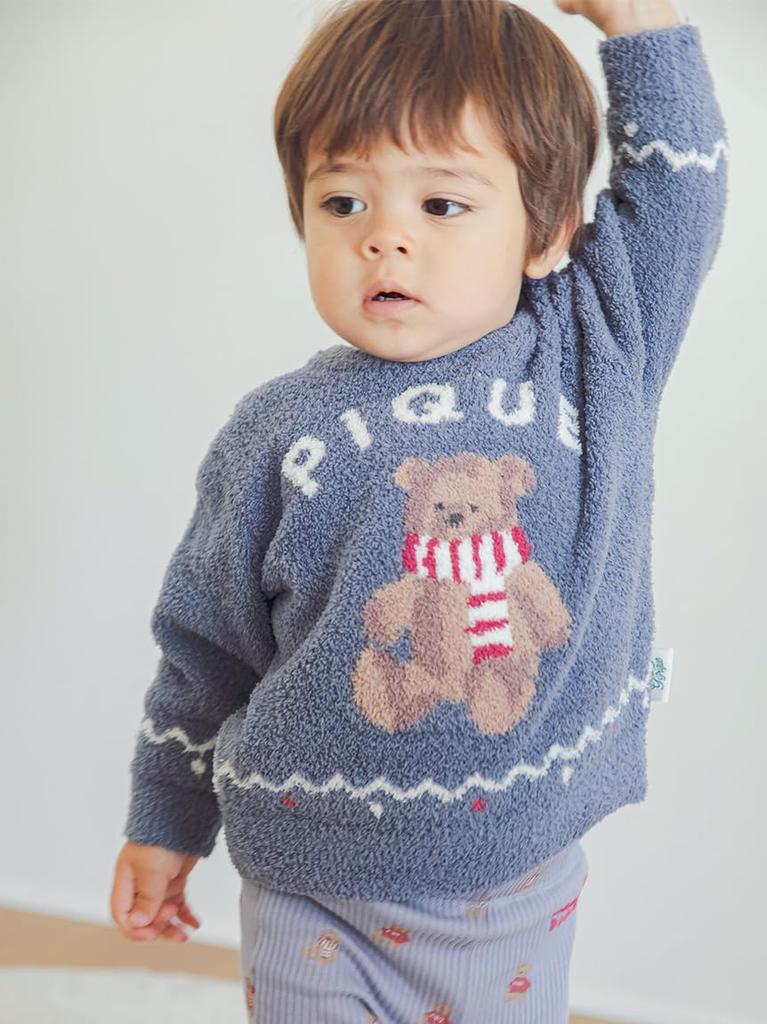 Exclusive BABY BEAR JQD Pullover PBNT245484 NVY [Gelato Pique] [HOLIDAY]