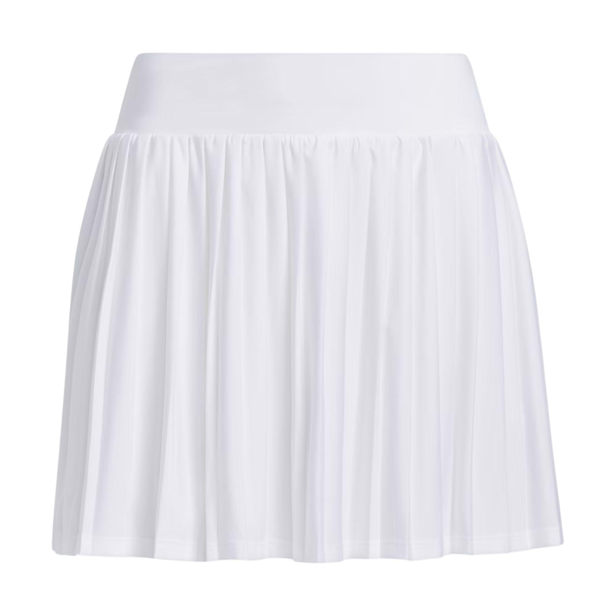 

Adidas Solid Color Pleated Golf Skirt Comfortable Casual Women Skirts White HS8951 XS