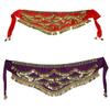 2Colors Belly Dancing Hip Scarf Wrap Skirt Bellydance Waist Belt with Artificial  Tassel Belly Dancing Waist Belt