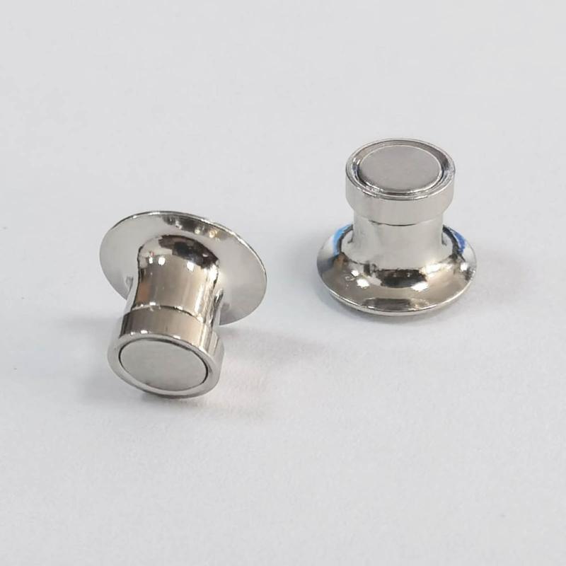 10pc Locking Pin Backs Lock Pin Keepers Clasp Magnetic Metal Pin Locks Back DIY Accessories Buckle Brooch Safety Pin Cap