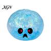 Soft TPR Decompression Cake Halloween Bun Squeeze Stress Ball, Slow Rising Toy with Steamer, Creative Gifts for Sensory Fidget Cute Ghost Faces,