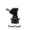 Homebrew Ball Lock Disconnect Beer Keg Connector Dispenser 1/4" Barb 1/4"MFL Beer Gas Beer Keg Parts
