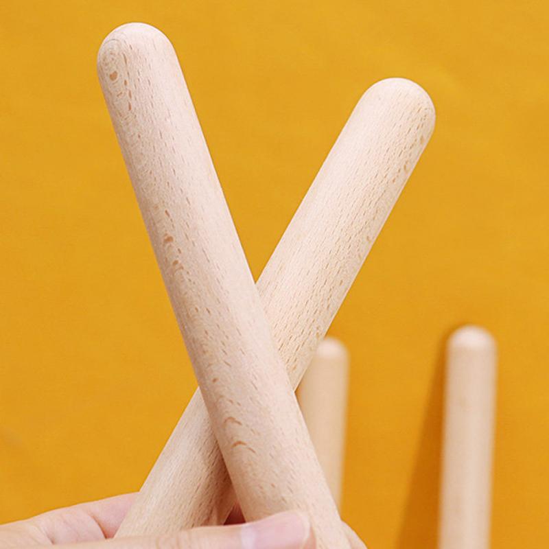 Classic Rhythm Sticks Wooden Drum Sticks Percussion Instrument Children Musical Toy Rhythm Learning