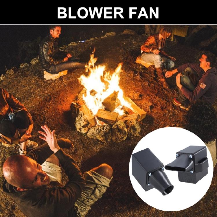 Portable BBQ Fan Air Blower Adjustable Speed 5V USB C Powered Barbecue Fan Air Blower Outdoor Camping Picnic Cooking