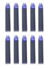 Xezo Blue Ink Cartridges for Fountain Pens, 10-Pack
