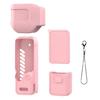 Button Clearance Camera Cover Kit, Silicone Split Sleeve Set for Pocket 4P Camera Carry, Bag Use, Storage, and Travel