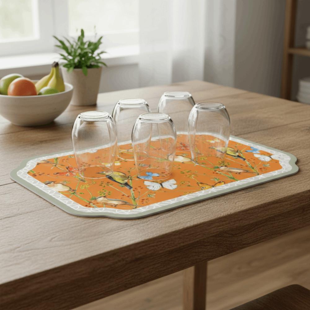 Heat Resistant Diatom Mud Mat Absorbent Table Mat New Placemat  Kitchen Dining