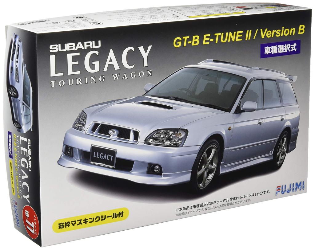 Fujimi Model 1/24 Inch-Up Series No. 77 Subaru Legacy Touring Wagon GT-B E-tune II / Version B Plastic Model Kit ID77