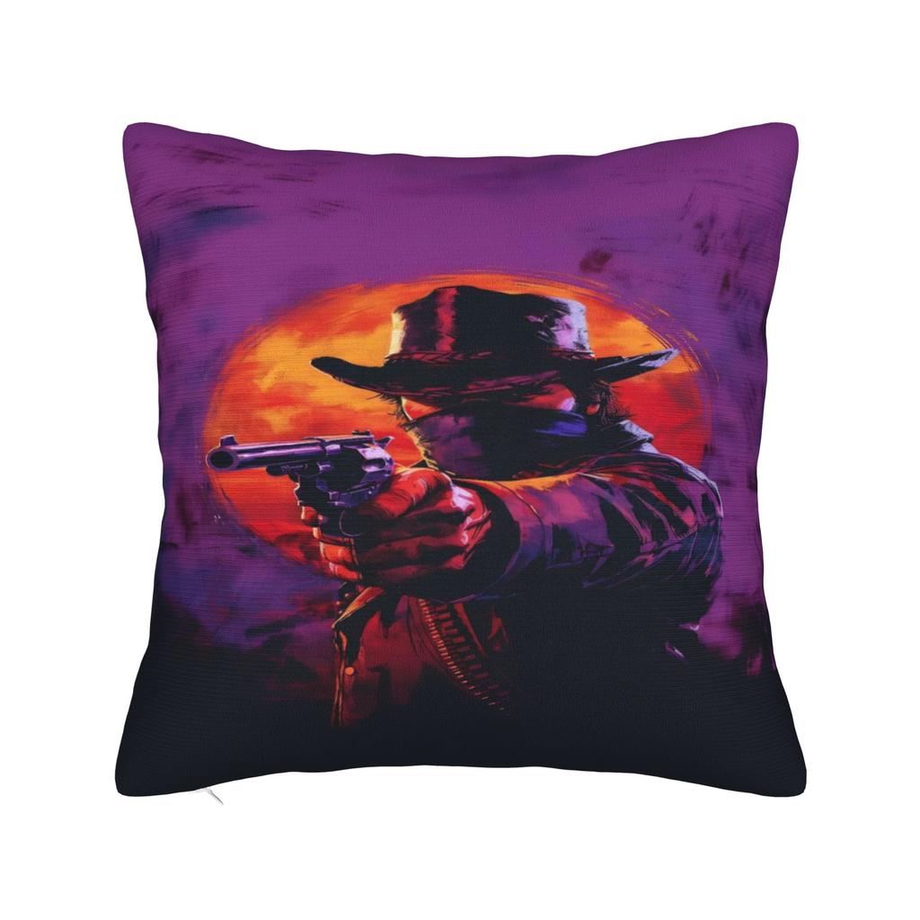 Car Decorations Arthur Morgan Pillowcase Stuff  Pillow Cover Zipper Multiple Sizes