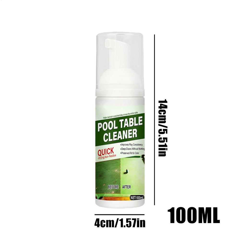 

100ml Billiards Polishing Agent with Towel Cleaning Care Spray Remove Dirt & Restore Shine Ideal for Training Match Balls