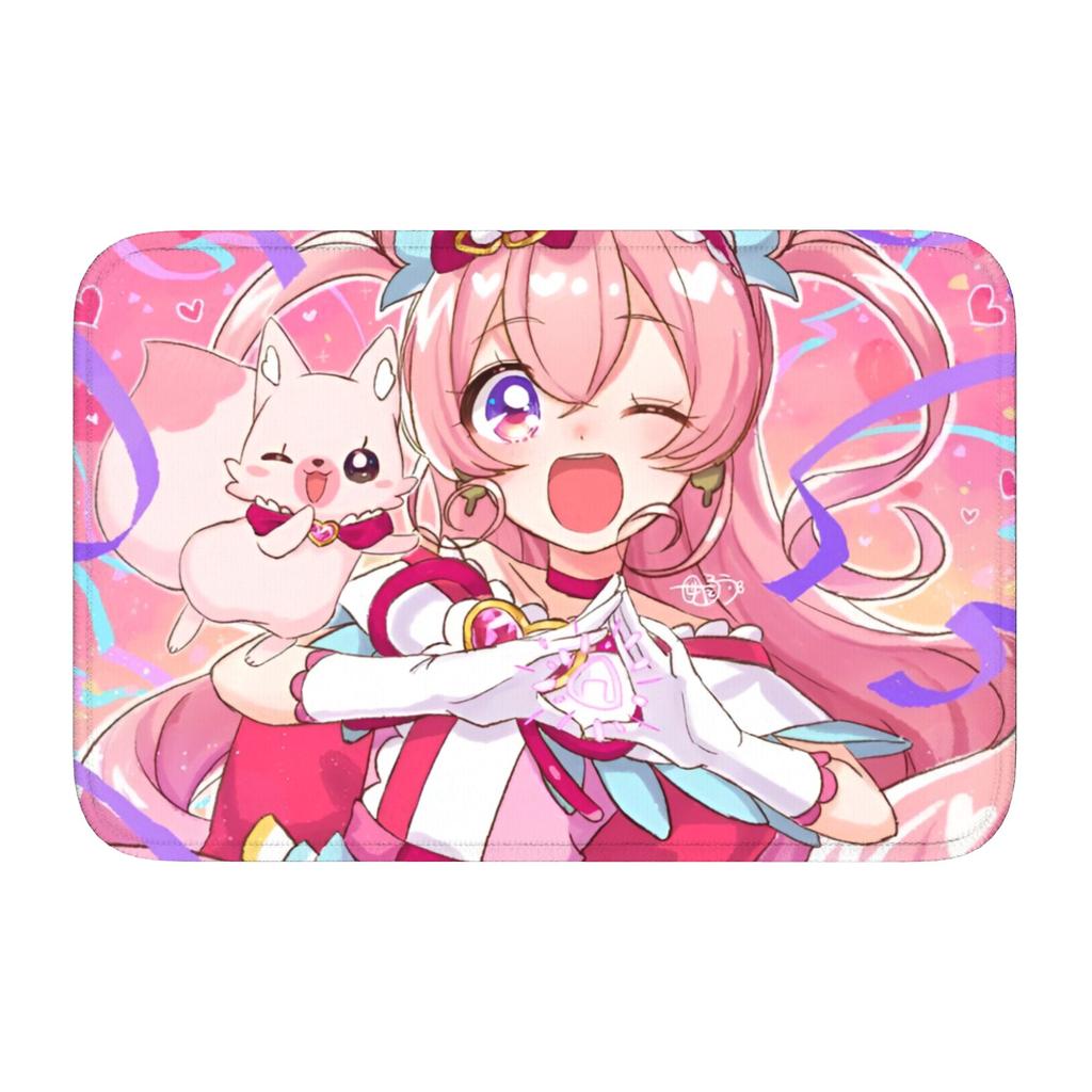 Custom Pretty C-Cures Doormat Non-Slip Entrance Welcome Kitchen Bath Floor Door Mat Sweet Angel Toilet Living Room Carpet Rug