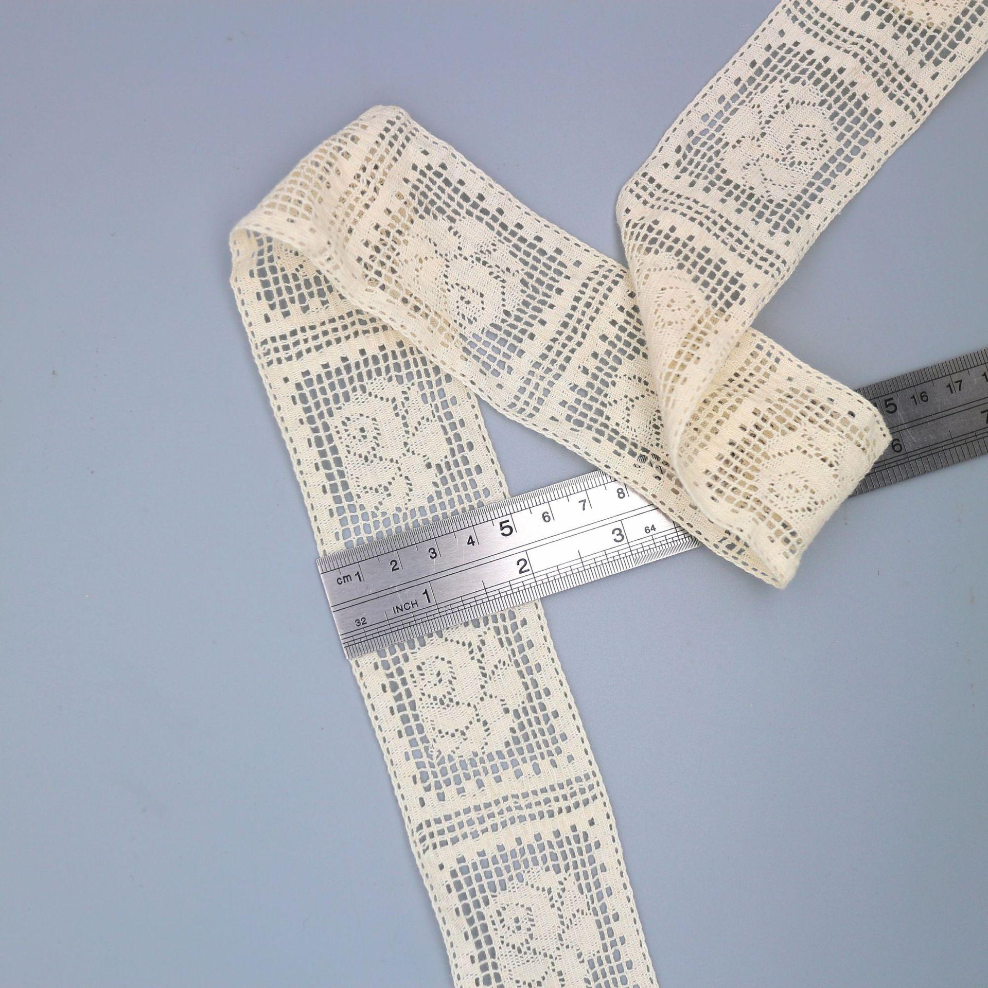 Французское Кружево Хлопчатобумажная Пряжа Кружевные Аксессуары, Кружево для Отделки Края Носков и Нижнего Белья, Кружевная Основа Кружевные Аксессуары SX5031