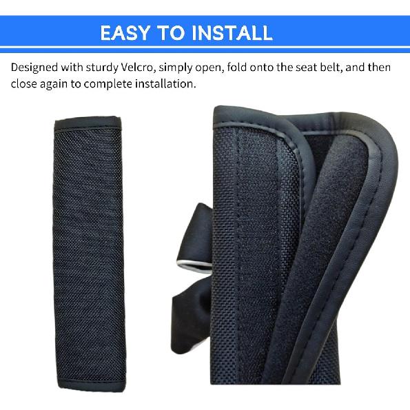 2 Set Car Seat Belt Covers with Cute Bow for Women Girls Kids, Seat Belt Cover Pad for Shoulder Protector,Soft Auto Seat Belt Cover, Seat Belt