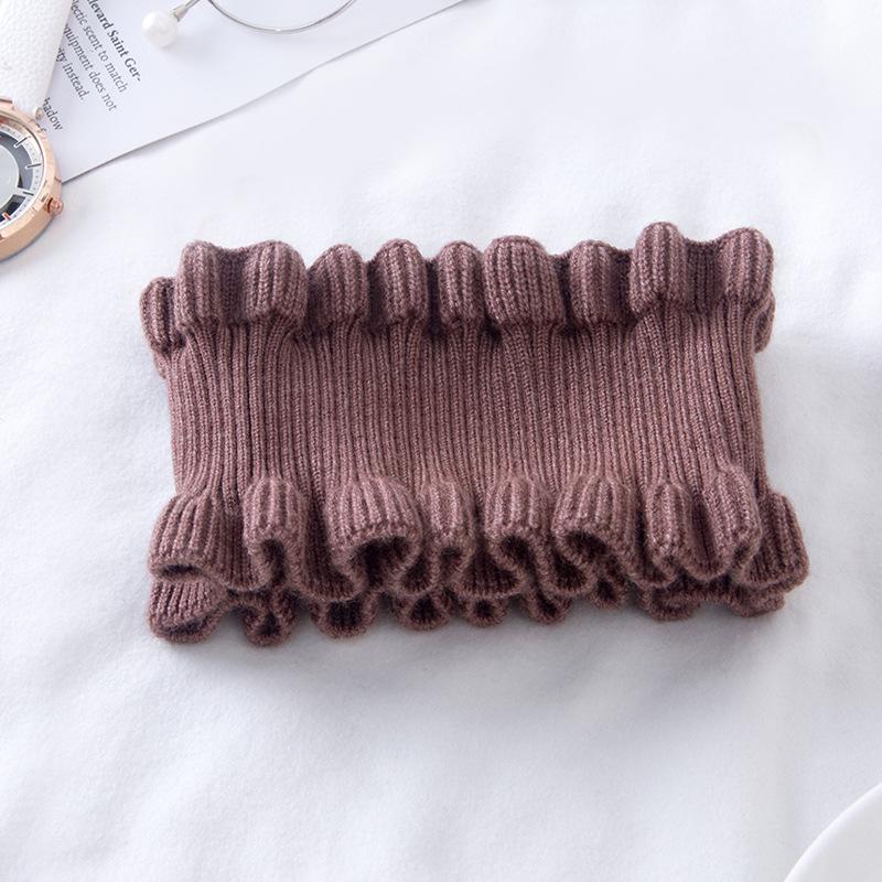 Wool Knit Snood Neck Warmer & Headband - Autumn/Winter Women's Accessory