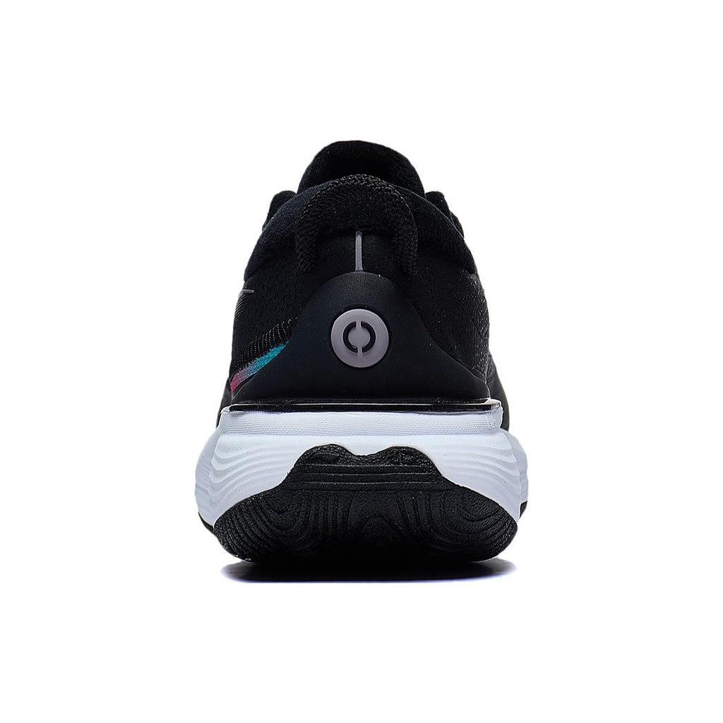 New LiNing SOFT WARM Cushioning Breathable Low Top Running Shoes Women's Black AGLT124-1