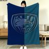 Municipal Grecia Print Flannel Blanket High Quality Warm Comfortable Cover for All Seasons Perfect for Gifts Home Decor