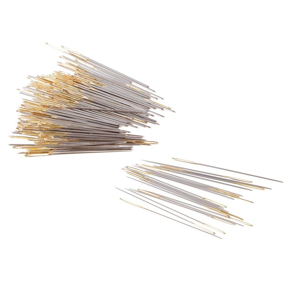 90PCS For 14CT Fabric DIY Cloth Craft Supplies Cross Stitch Needles Embroidery Tool Sewing Needle