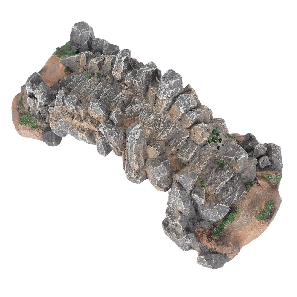 Aquarium Arch Bridge Resin Safe Simulation Decoration Fish Tank Bridge Ornament for Landscaping