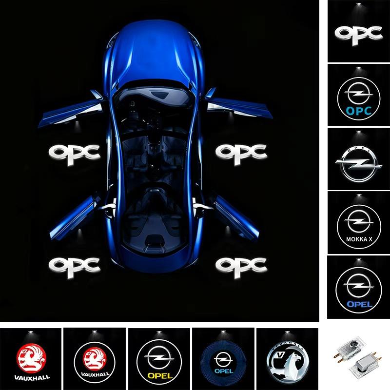 High-definition car door sign welcome light projection light For Opel Astra j g Insignia Corsa d Vectra c Zafira a Auto Gadgets