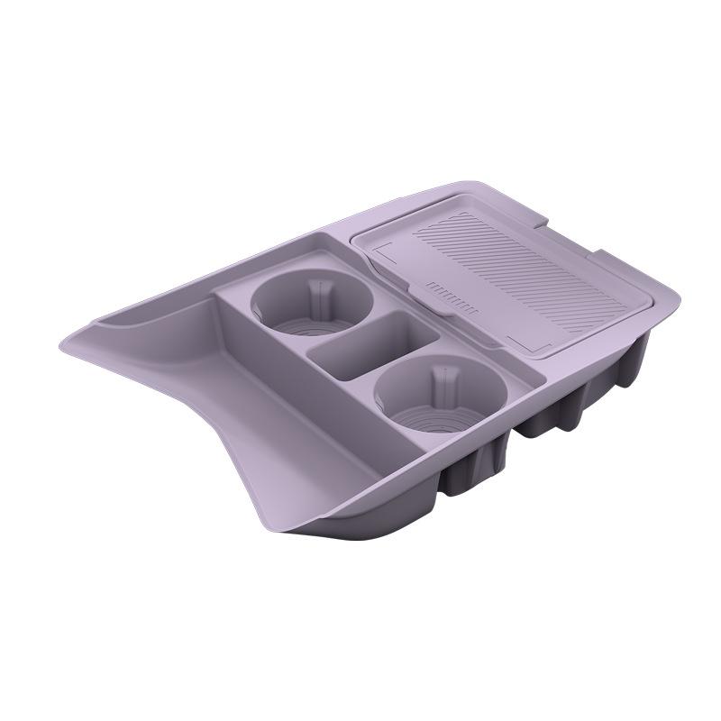 Dark Blue L06 Storage Box for Modified Center Console, Car Interior Accessory for 26 Models