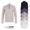 Lulu Men's Lightweight Long Sleeve Breathable Top for Spring/Autumn - Ideal for Running, Hiking, Casual Sports & Outdoor Training